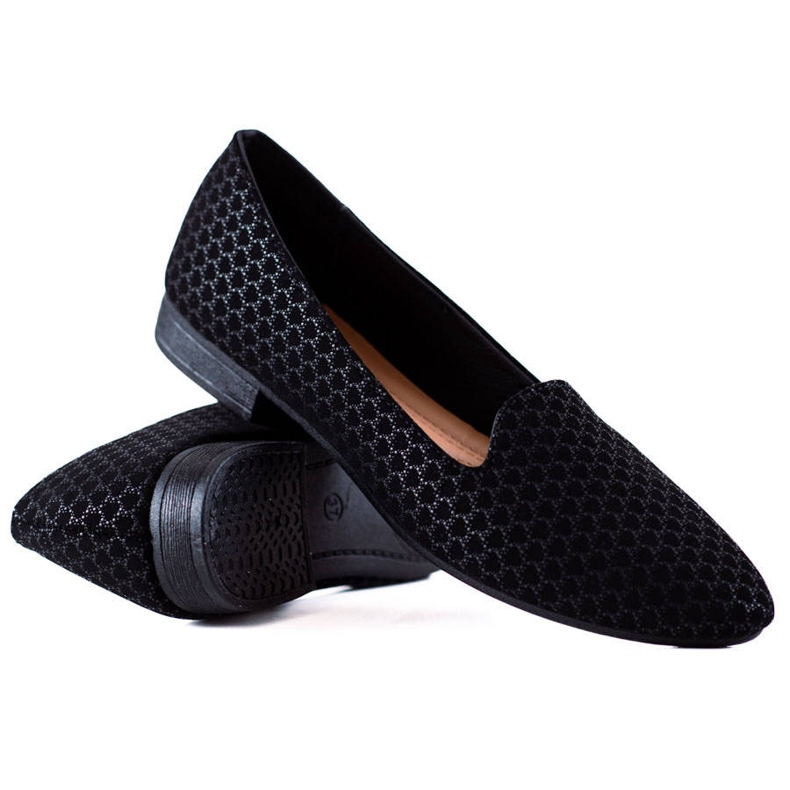 TRENDI Seigneurs classiques avec motif le noir
