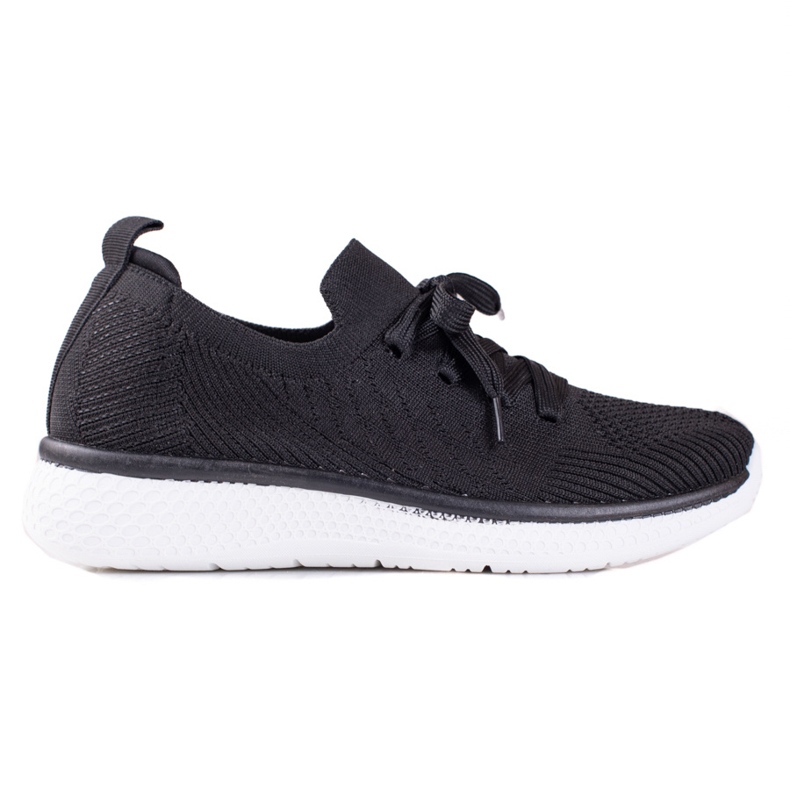 TRENDI Chaussures de sport confortables le noir