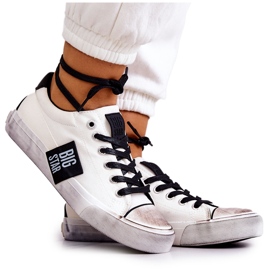 Baskets Femme Big Star JJ274350 Baskets Blanches et Noires