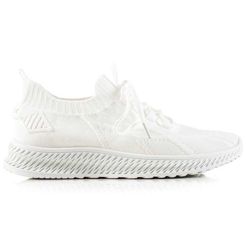 TRENDI Chaussures de sport à la mode blanche