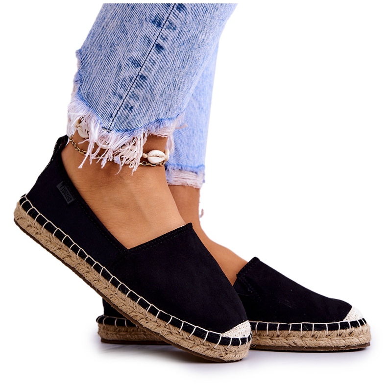 Espadrilles Classiques Femme Big Star JJ274952 Noir le noir