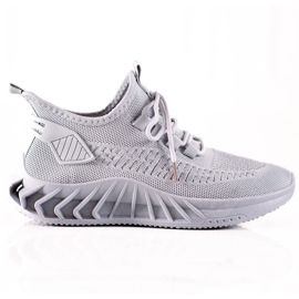 TRENDI Baskets en textile grises TRENDI Baskets en textile grises