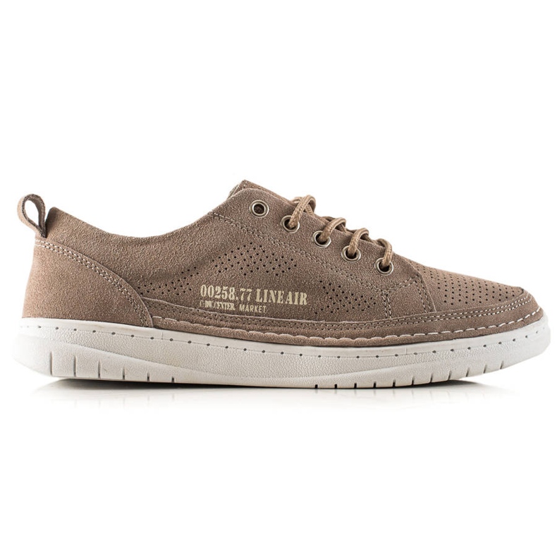 Evento Baskets en cuir marron brun Evento Baskets en cuir marron brun