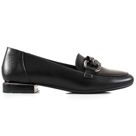 Mocassins Sergio Leone élégants le noir Mocassins Sergio Leone élégants le noir