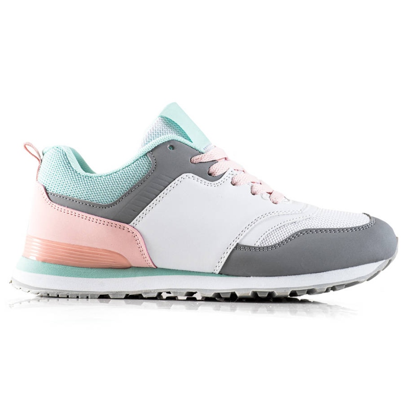 RTX WALK Chaussures de sport colorées blanc gris multicolore