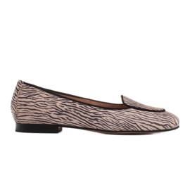 Marco Shoes Ballerines confortables avec une semelle intérieure souple beige Marco Shoes Ballerines confortables avec une semelle intérieure souple beige