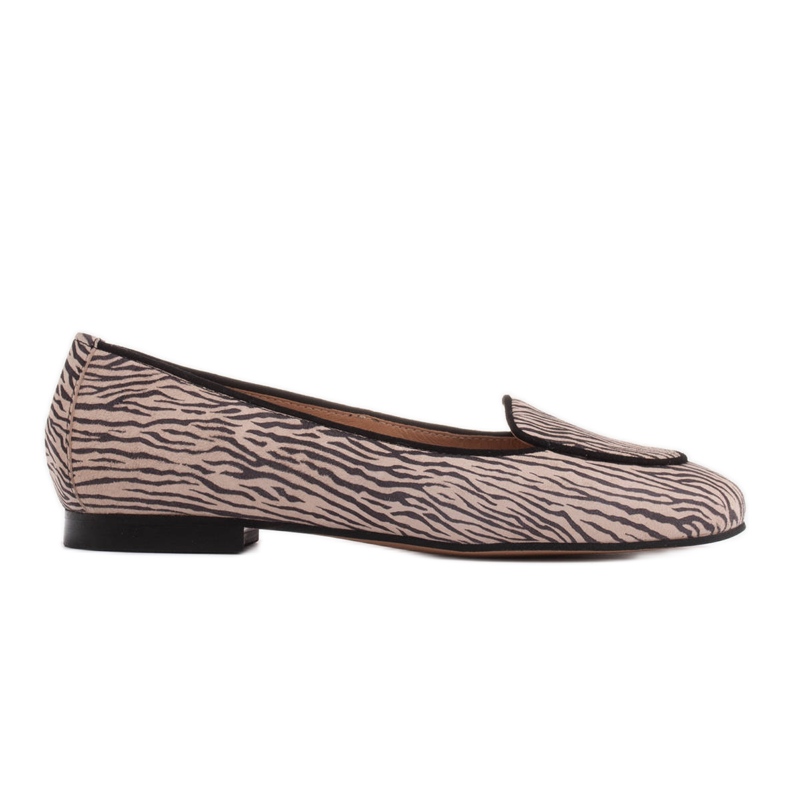 Marco Shoes Ballerines confortables avec une semelle intérieure souple beige