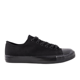 Baskets noires pour hommes Molder le noir
