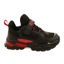 Velcro News des garçons sportifs 22dz32-4932 Czarne-Czerwone le noir Velcro News des garçons sportifs 22dz32-4932 Czarne-Czerwone le noir