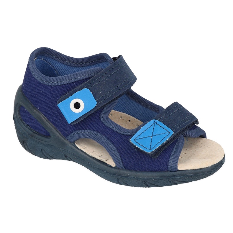 Befado chaussures pour enfants pu 065P170 bleu marin bleu bleu