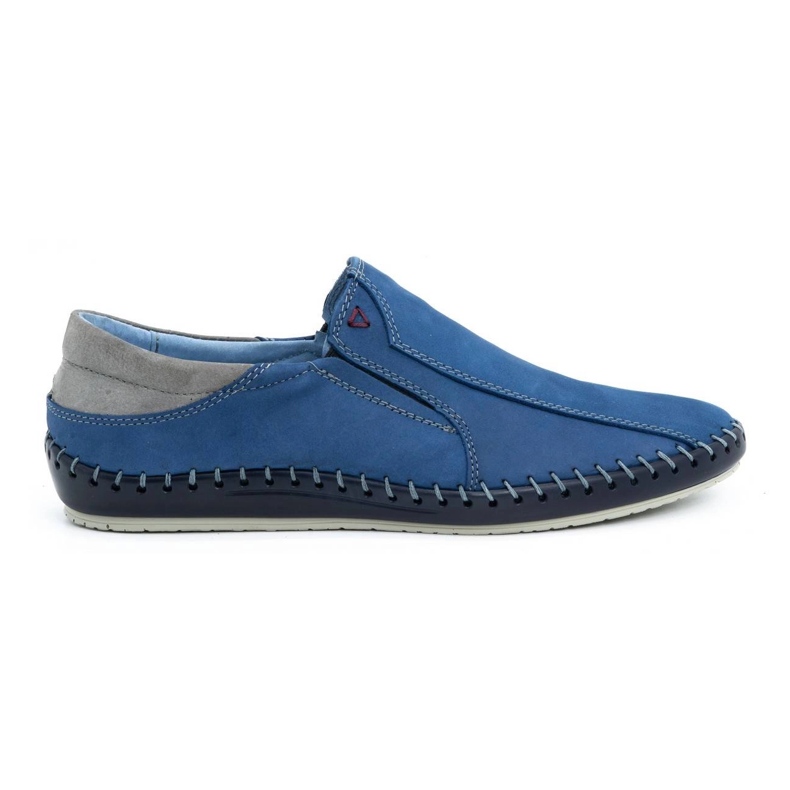 Olivier Chaussures homme mocassins cuir 936MA bleu Olivier Chaussures homme mocassins cuir 936MA bleu