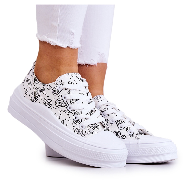 PM1 Baskets Femme Blanc Humphrey blanche le noir