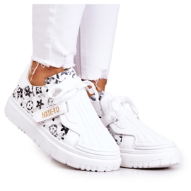 PM1 Chaussures de Sport pour Femme Baskets Blanc-Noir Your Dreams