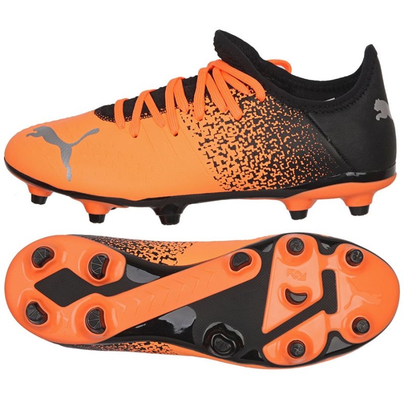 Chaussures de football Puma Future Z 4.3 FG / AG M 106767 01 orange oranges et rouges Chaussures de football Puma Future Z 4.3 FG / AG M 106767 01 orange oranges et rouges