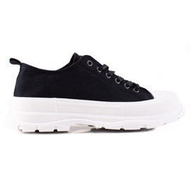 TRENDI Baskets noires le noir