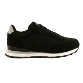 Chaussures de sport pour femmes sur la semelle EVA American Club HA38 noir