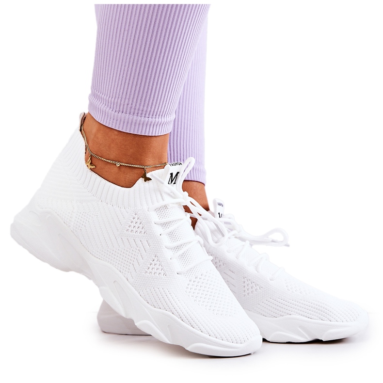 PS1 Chaussures de Sport Baskets Blanches Nolene PS1 Chaussures de Sport Baskets Blanches Nolene