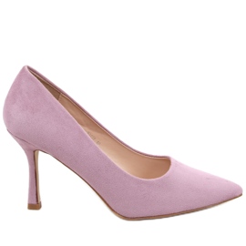 Escarpins femme en daim Giorgia Purple violet Escarpins femme en daim Giorgia Purple violet