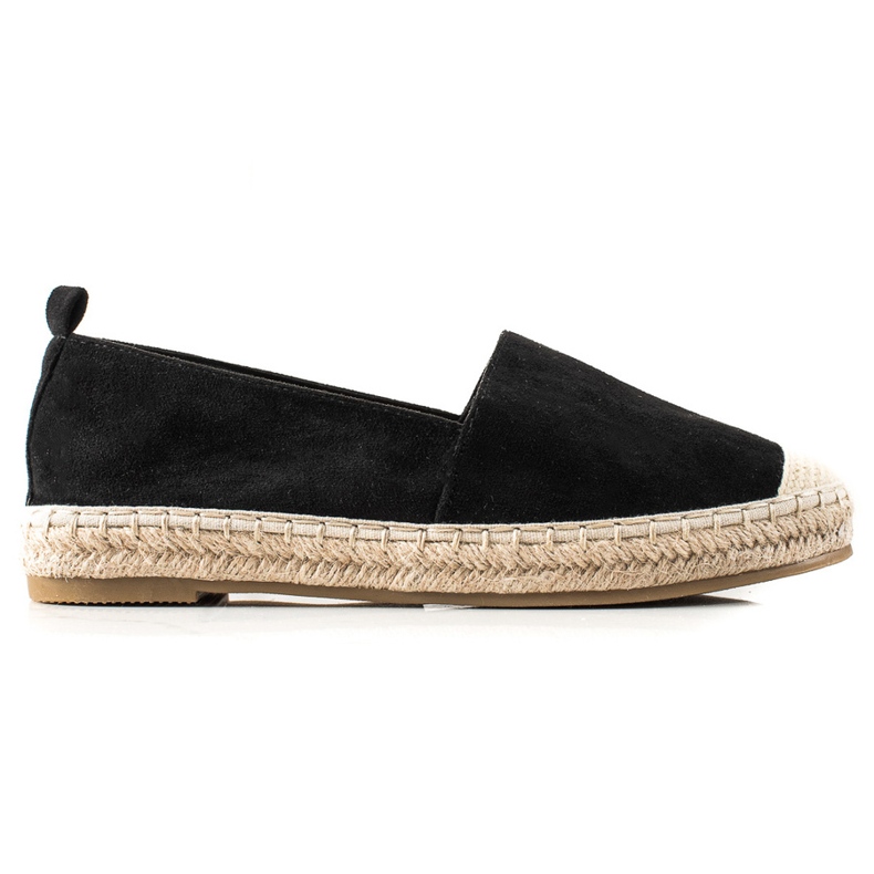 Bestelle Espadrilles En Daim Noir le noir