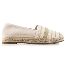 Anesia Paris Espadrilles décontractées beige