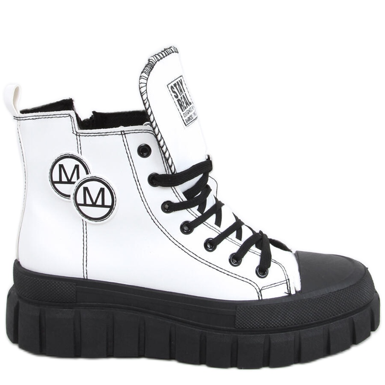 Baskets Ayse BLANC / NOIR blanche
