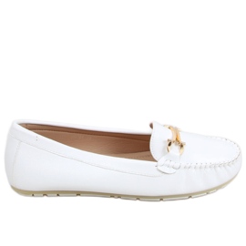 Mocassins Pihu Blanco femme blanche