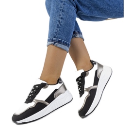 Baskets Mazzanta noires blanche