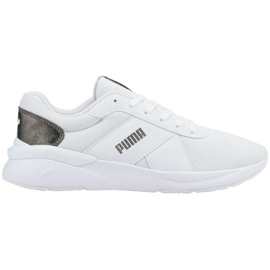 Puma Rose Raw Metallics chaussures 383849 01 blanc