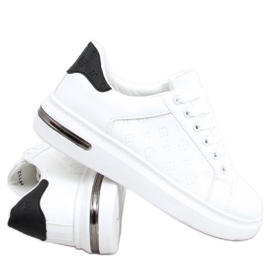 Baskets Amala Negro femme blanc