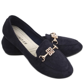 Mocassins femme Chloe Marine bleu marine