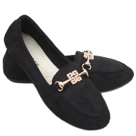 Mocassins femme Chloe Black noir