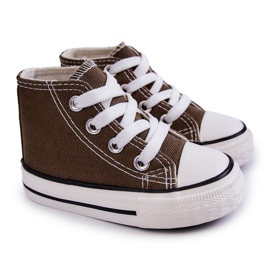 Baskets Montantes Enfant Kaki Filemon vert