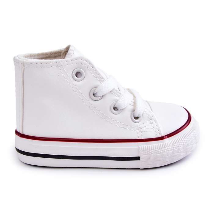 Baskets Montantes Enfant Blanc Marney blanche