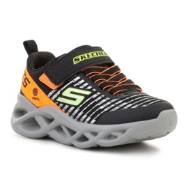 Chaussures Skechers S Lights 401650L-BKOR noir