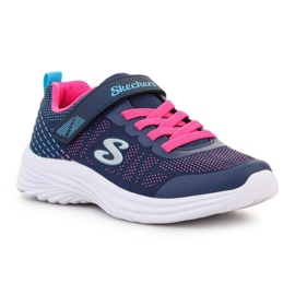Skechers Jr 302448L-NVMT Chaussures bleu marine