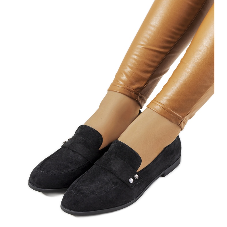 Mocassins Fioretta noirs le noir Mocassins Fioretta noirs le noir