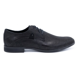 Polbut Chaussures homme en cuir C3LAK noir