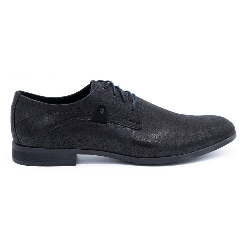 Polbut Chaussures homme en cuir C3LAK noir le noir