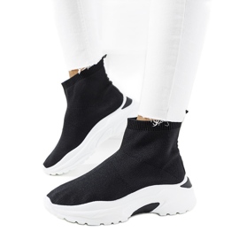 Baskets montantes noires