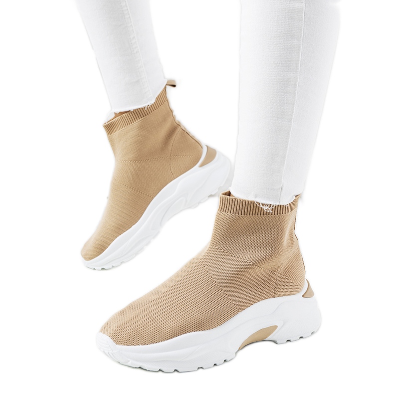 Baskets montantes marron brun Baskets montantes marron brun