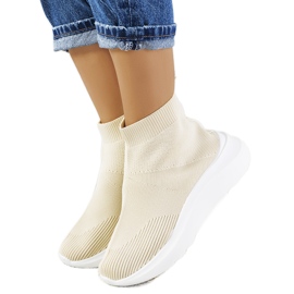 Baskets montantes beiges Jennifer Baskets montantes beiges Jennifer