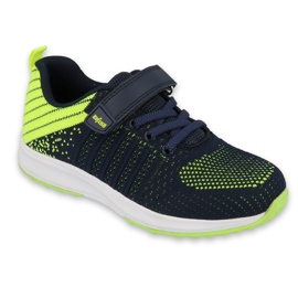 Befado chaussures pour enfants 516Y136 le noir jaune