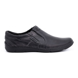 Joker Mocassins homme en cuir Gris 523J Joker Mocassins homme en cuir Gris 523J