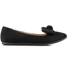 W. Potocki Ballerines à nœud Potocki noir