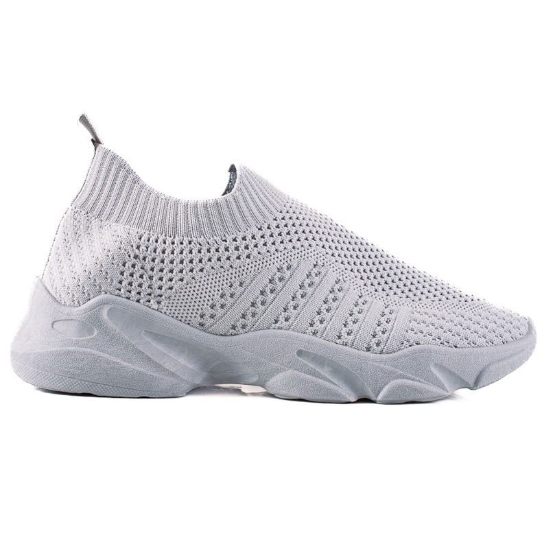 Sweet Shoes Baskets de sport à enfiler gris