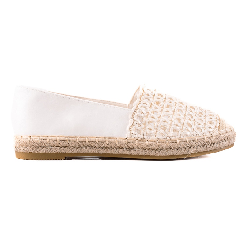Lucky Shoes Espadrilles Tressées beige