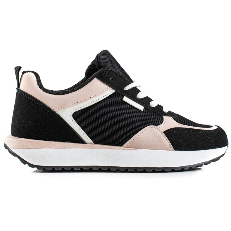 Sweet Shoes Baskets avec maille le noir