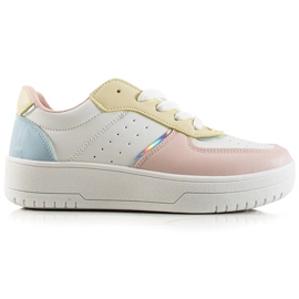TRENDI Baskets à la mode multicolore