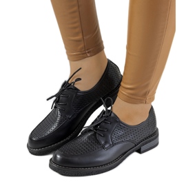 Richelieu ajouré Edda noir