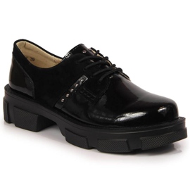 Chaussures en cuir Filippo W PAW338 noir